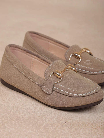 Light Brown Casual Loafers for Boys - Diadem