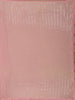 Baby Pink Sequin Embroidered Chiffon Saree with Scalloped Lace Border - Diadem