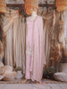 Baby Pink Sequin Embroidered Design Tissue Silk Palazzo Salwar Suit with Dupatta