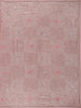 Baby Pink Floral Designed Organza Designer Saree - Diadem