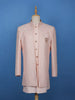 Baby Pink Sequin Embroidered Ikart Sherwani Suit - Diadem