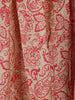 Beige And Red Floral Design Cotton Salwar Suit