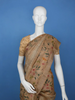 Beige Floral Design Tussar Silk Saree - Diadem