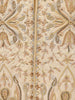 Beige Floral Embroidered Raw Silk Sherwani Suit