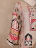Beige Geometric Design Cotton Salwar Suit - Diadem