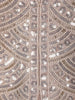 Beige Sequin Design Georgette Palazzo Suit