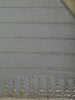 Beige Bead Work Designed Organza Designer Saree - Diadem