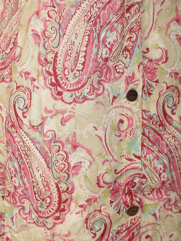 Beige Floral Designed Cotton Salwar Suit - Diadem