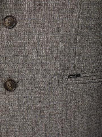 Beige Plain Men's Suit for Formal Wear - Diadem