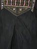 Black Embellished Design Crepe Palazzo Salwar Suit