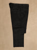 Black Floral Embroidered Velvet Men's Suit - Diadem