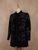 Black Sequins Design Polynosic Sherwani Suit