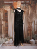 Black Sequins Embellished Design Georgette Palazzo Suit with Choker Dupatta