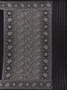 Black Solid Design Tussar Silk Saree - Diadem