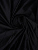 Black Solid Design Tussar Silk Saree - Diadem