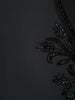 Black Floral Designed Fancy Men's Suit - Diadem