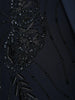 Black Floral Designed Fancy Men's Suit - Diadem