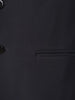 Black Floral Designed Men's Suit for Reception - Diadem