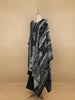 Black Floral Printed Semi Silk Salwar Suit - Diadem
