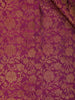 Black Floral Woven Pure Kanchipuram Silk Saree - Diadem