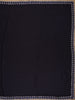 Black Sequins Design Satin Saree - Diadem