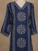 Blue Geometric Printed Cotton Salwar Suit With Dupatta - Diadem