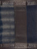 Blue Abstract Designed Chanderi Cotton Saree - Diadem