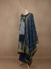 Blue Abstract Designed Salwar Suit - Diadem