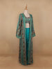 Blue Floral Designed Georgette Palazzo Salwar Suit - Diadem