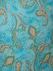 Blue Paisley Designed Cotton Salwar Suit - Diadem