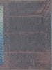 Blue Semi Tussar Silk Chevron Designed Saree - Diadem