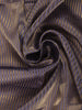 Blue Stripes Designed Organza Designer Saree - Diadem