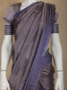 Blue Stripes Designed Organza Designer Saree - Diadem