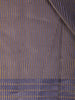 Blue Stripes Designed Organza Designer Saree - Diadem