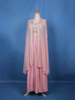 Blush Pink Mirror with Sequin Embellishments Georgette Skirt Top - Diadem