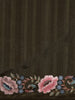 Bottle Green Floral Embroidered Design Tussar Saree