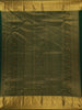 Bottle Green Floral Woven Pure Kanchipuram Silk Saree