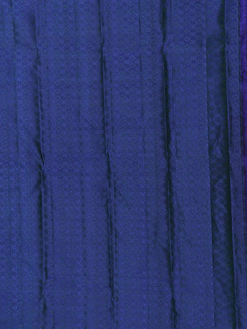 Bright Orange Floral Designed Silk Saree - Diadem