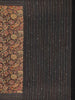 Brown Floral Designed Chanderi Cotton Saree - Diadem