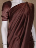 Burgundy Diamond Woven Pure Kanchipuram Silk Saree - Diadem