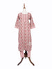 Pink Straight Cut Salwar Suit for Girls Adorned with Ogee Prints - Diadem
