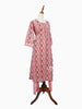 Pink Straight Cut Salwar Suit for Girls Adorned with Ogee Prints - Diadem