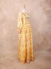 Light Yellow Kurti Top Adorned with Embroidery and Floral Design and without Dupatta - Diadem