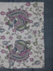 Charcoal Grey Kalamkari Inspired Floral Printed Cotton Saree - Diadem
