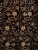 Coffee Brown  Floral Designed Velvet Sherwani Suit