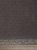 Coffee Brown Floral Design Antique gold zari border Chandheri Cotton Saree - Diadem