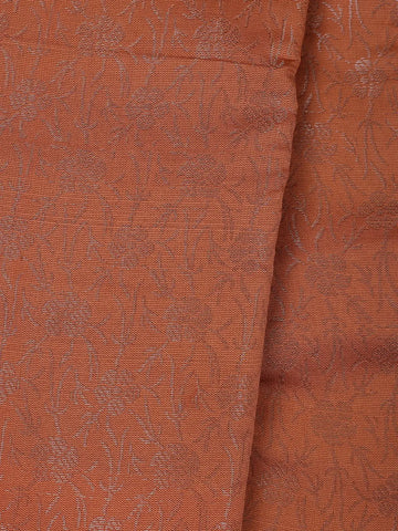 Coral Floral Designed Fancy Art Silk Saree - Diadem