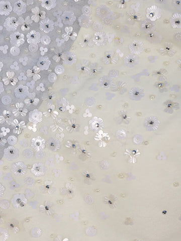 Coral Pink Floral Design Print Satin Saree - Diadem