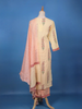 Cream Floral Design Printed Cotton Salwar Suit - Diadem