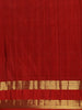 Dark Brown Butta Woven Design Pure Kanchipuram Silk Saree